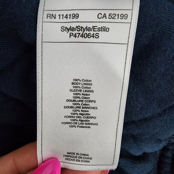 Roxy Quilted Padded Hooded Jacket | Girl's Large - Picture 16 of 16